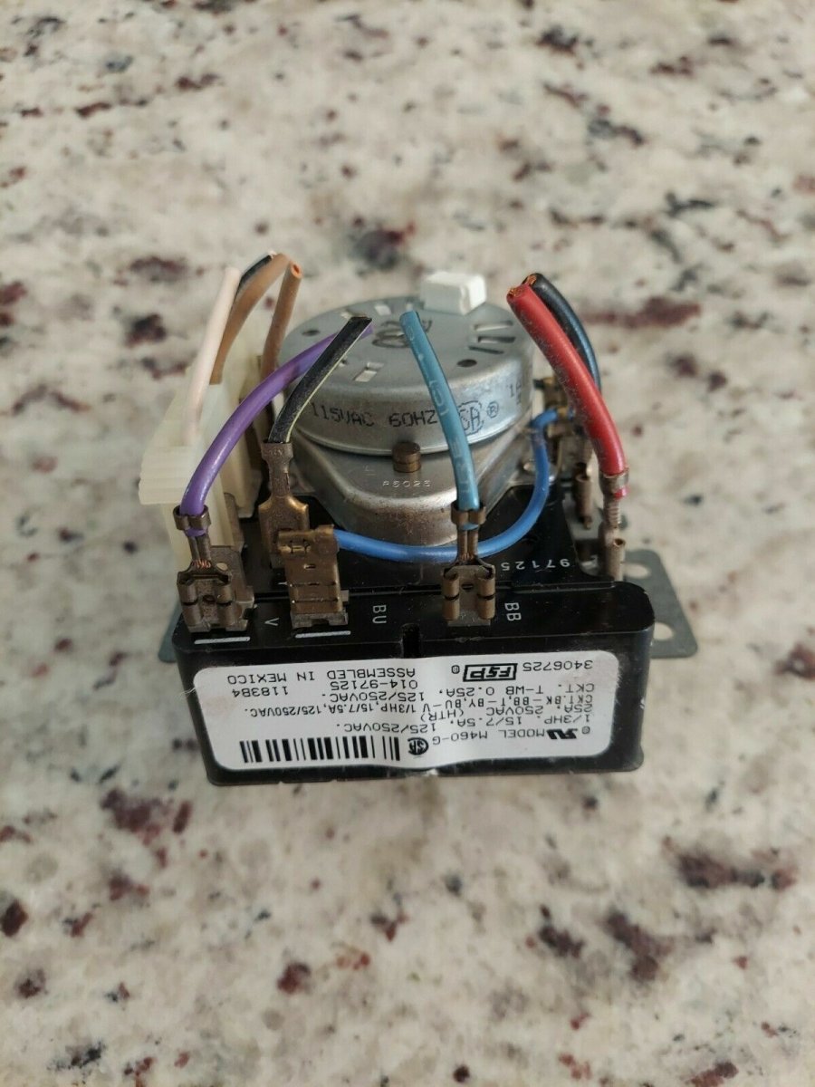 Whirlpool Dryer Timer 3406725 WP3406725 - ApplianceSolutionsHub