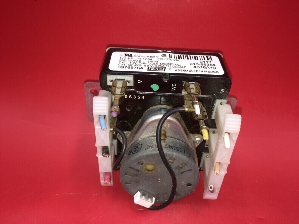 WHIRLPOOL DRYER TIMER 3976576 A WD-9790 - ApplianceSolutionsHub