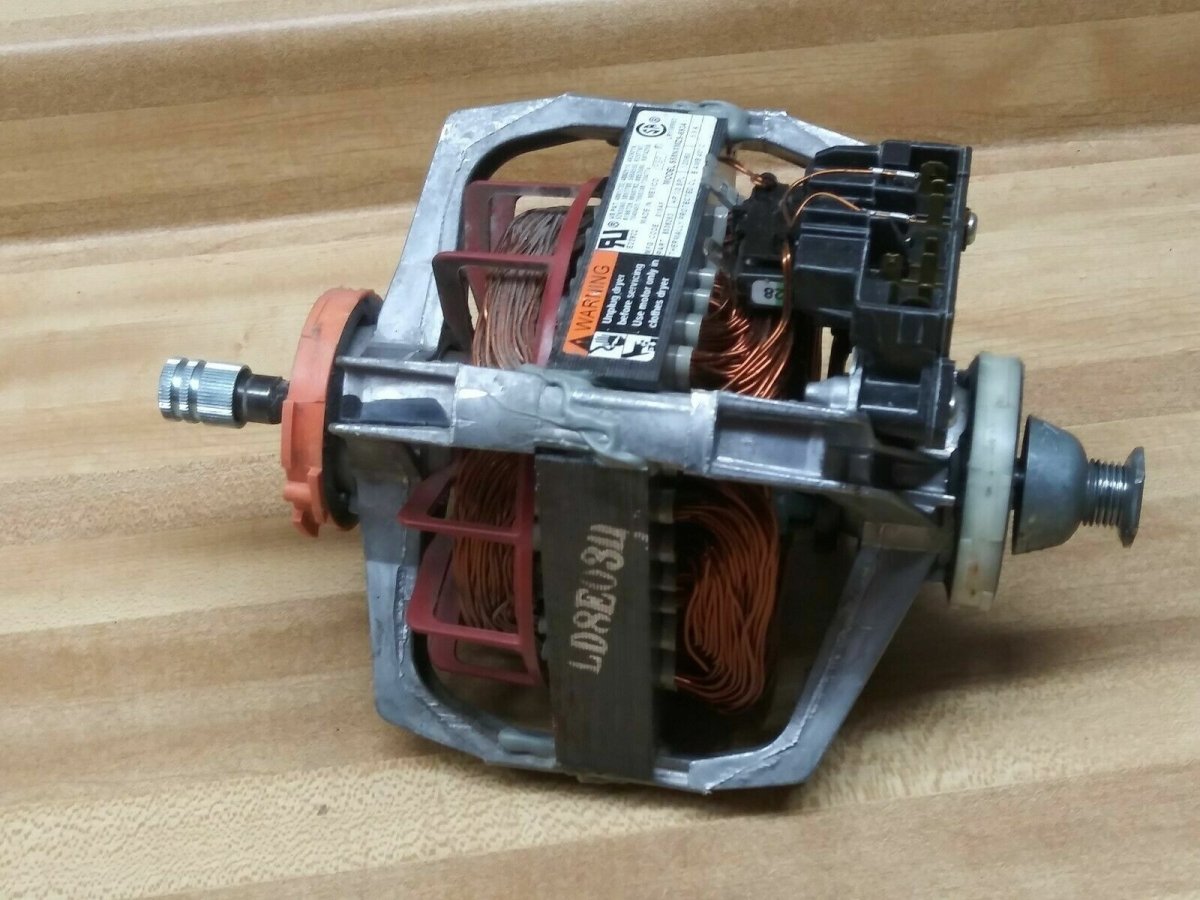 Whirlpool Duet Dryer Main Drive Motor 279787, 8538263 - ApplianceSolutionsHub