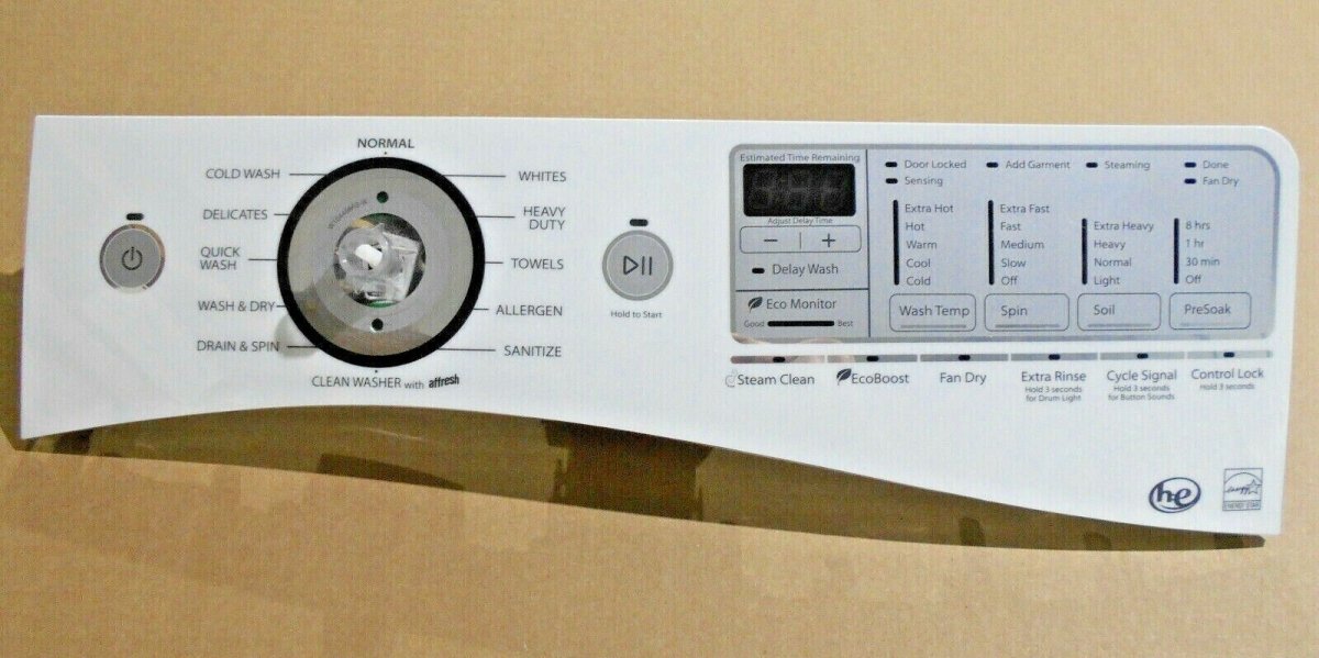 Whirlpool User Interface Control Panel W10446418 WPW10446418 WHITE - ApplianceSolutionsHub