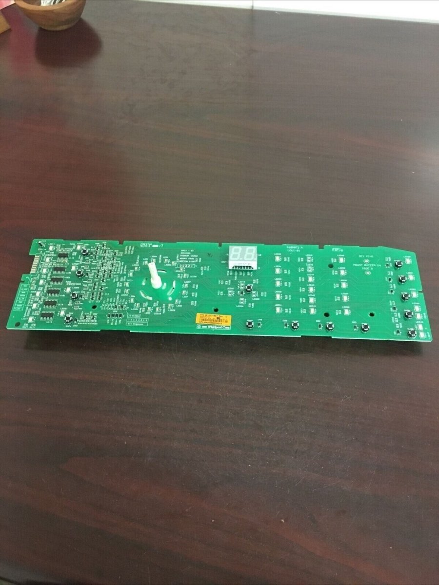 Whirlpool Washer Interface Control Board - Part # W10131867 - ApplianceSolutionsHub