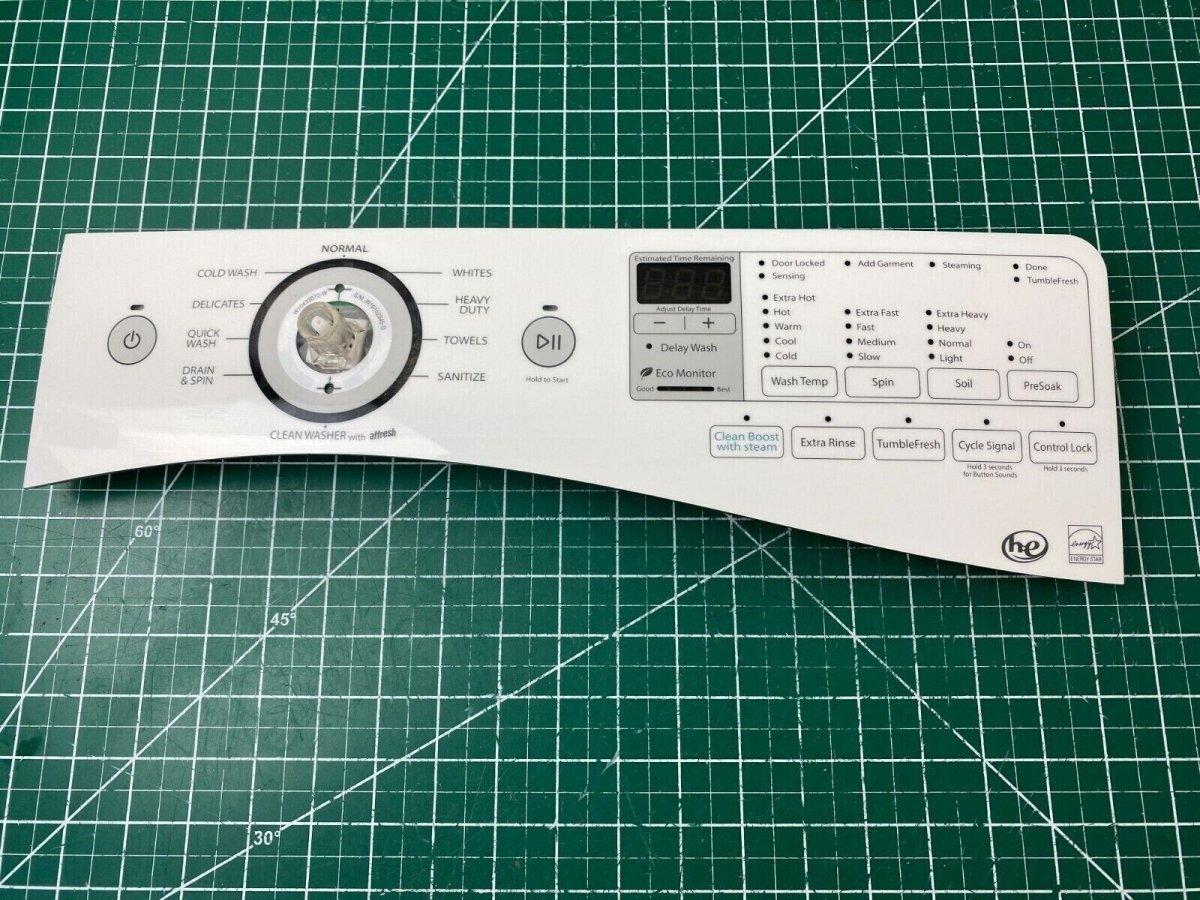 Whirlpool Washer Touchpad Control Panel | W10433088 - ApplianceSolutionsHub