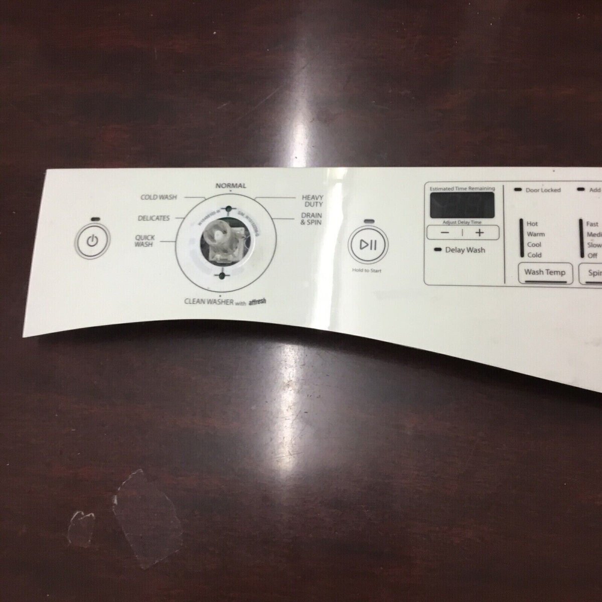 Whirlpool Washer Touchpad Control Panel | W10635629 - ApplianceSolutionsHub